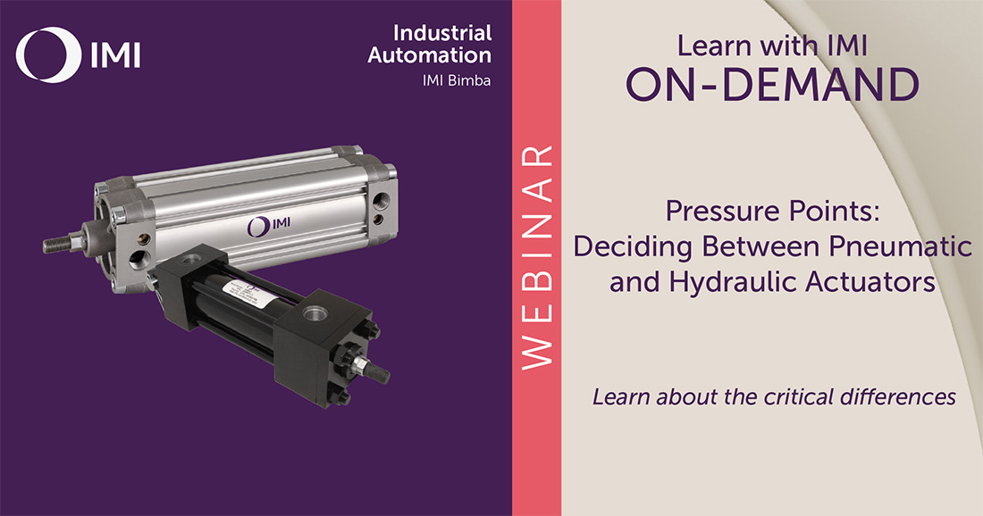 pneumatic and hydraulic actuators